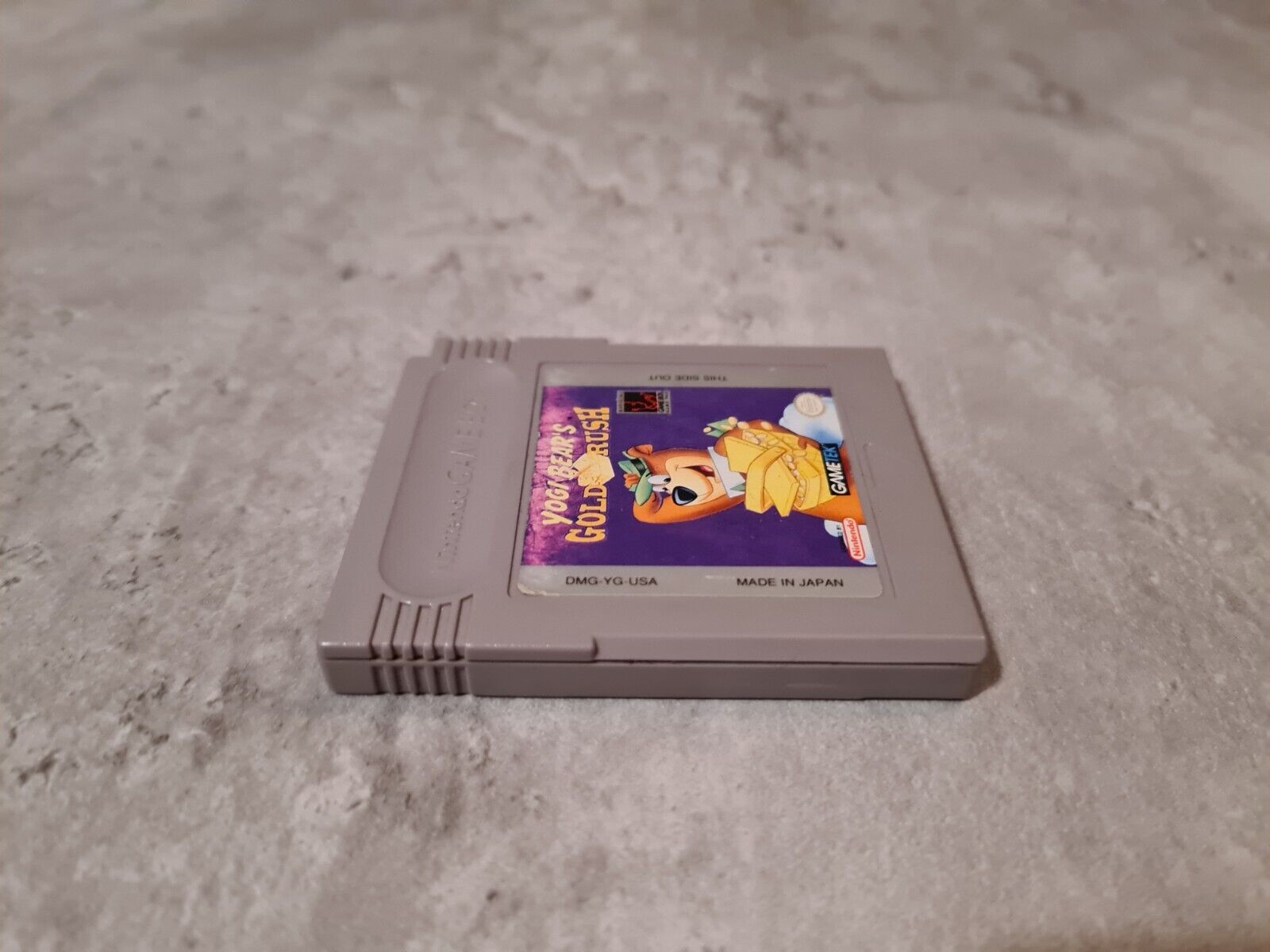 Nintendo Gameboy Classic Spiel Yogi Bear's Gold Rush Modul USA - T-Retro-Games 