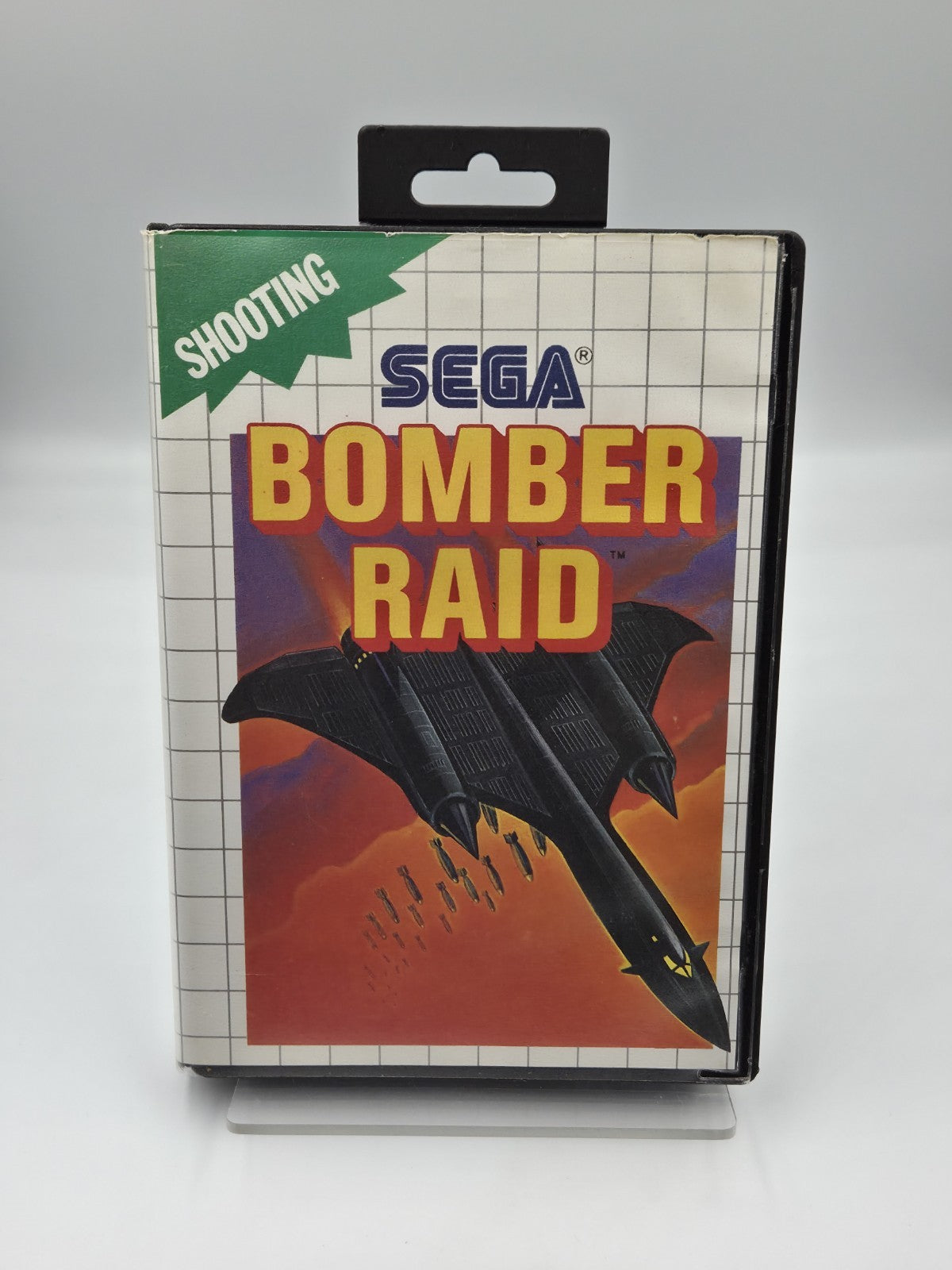 Sega Master System Spiel Bomber Raid mit OVP und Anleitung Multilingual 