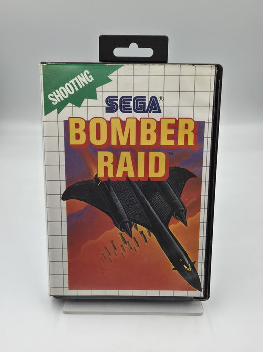 Sega Master System Spiel Bomber Raid mit OVP und Anleitung Multilingual 