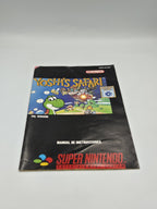 SNES Super Nintendo Spiel Yoshi's Safari mit OVP und Anleitung ESP