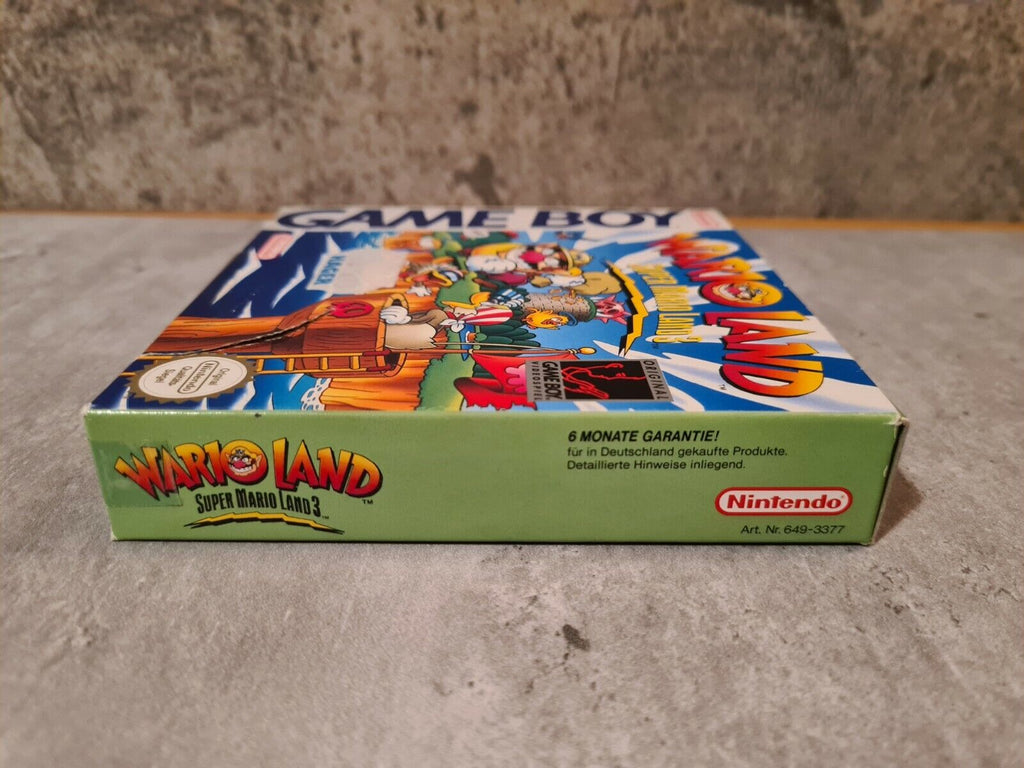 Nintendo Game Boy Wario Land Super Mario Land 3 mit OVP und Anleitung NOE - T-Retro-Games 