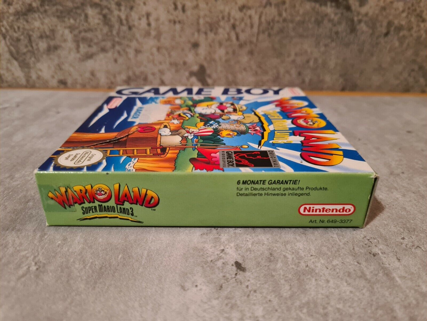 Nintendo Game Boy Wario Land Super Mario Land 3 mit OVP und Anleitung NOE - T-Retro-Games 