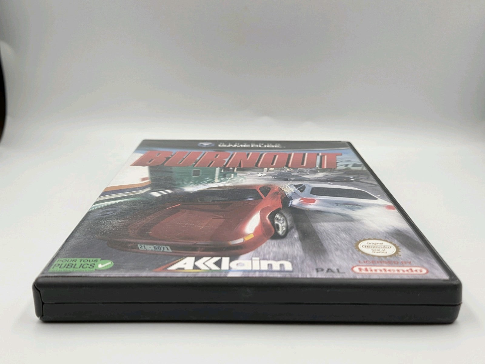 Nintendo GameCube Burnout mit OVP und Anleitung FAH