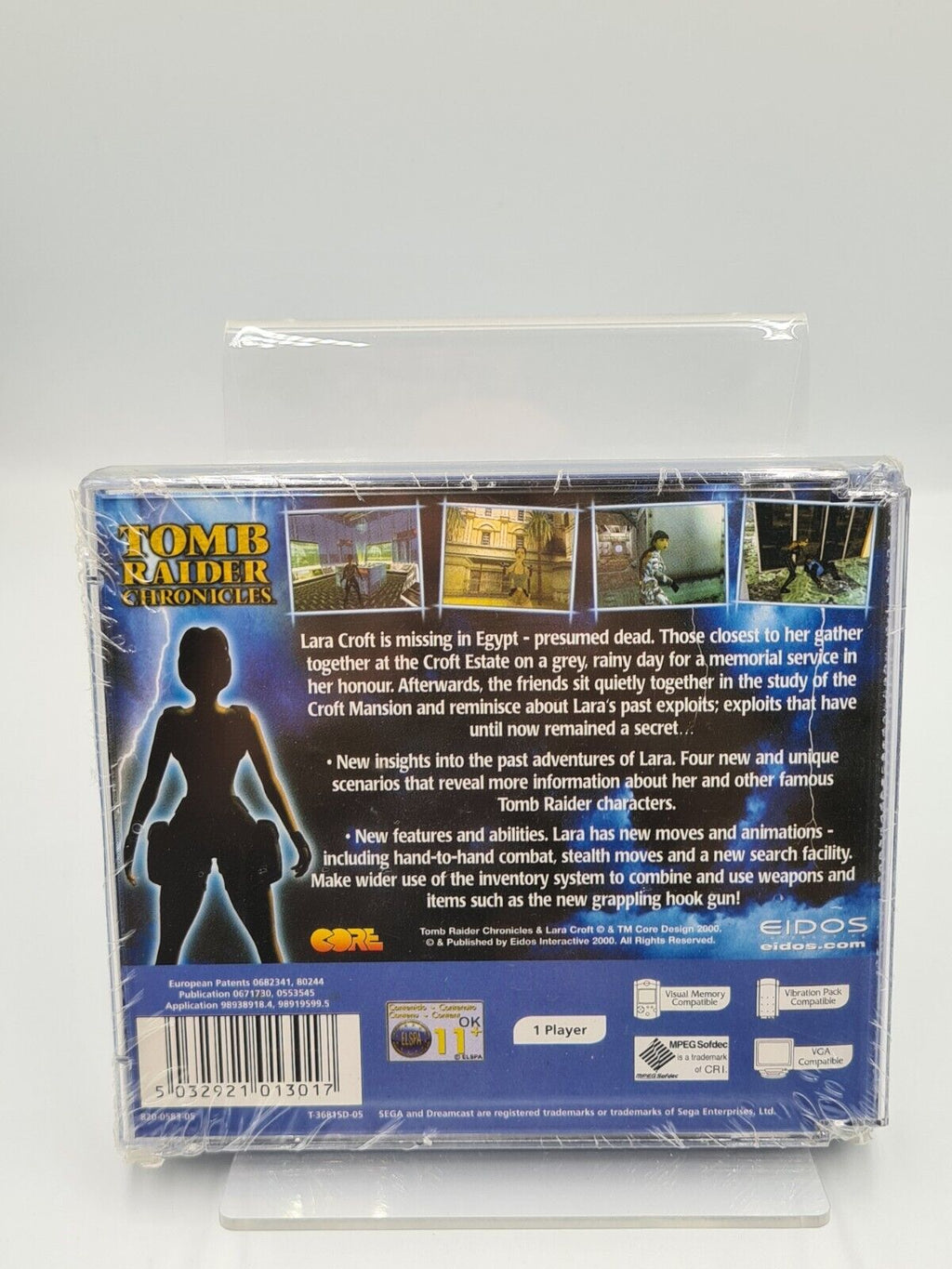 Sega Dreamcast Tomb Raider Chronicles Sealed Neu New Unused Englisch - T-Retro-Games 