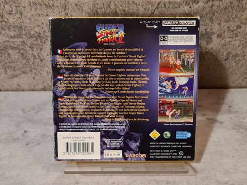 Gameboy Advance Super Street Fighter II Turbo Revival mit OVP und Anleitung EUR - T-Retro-Games 