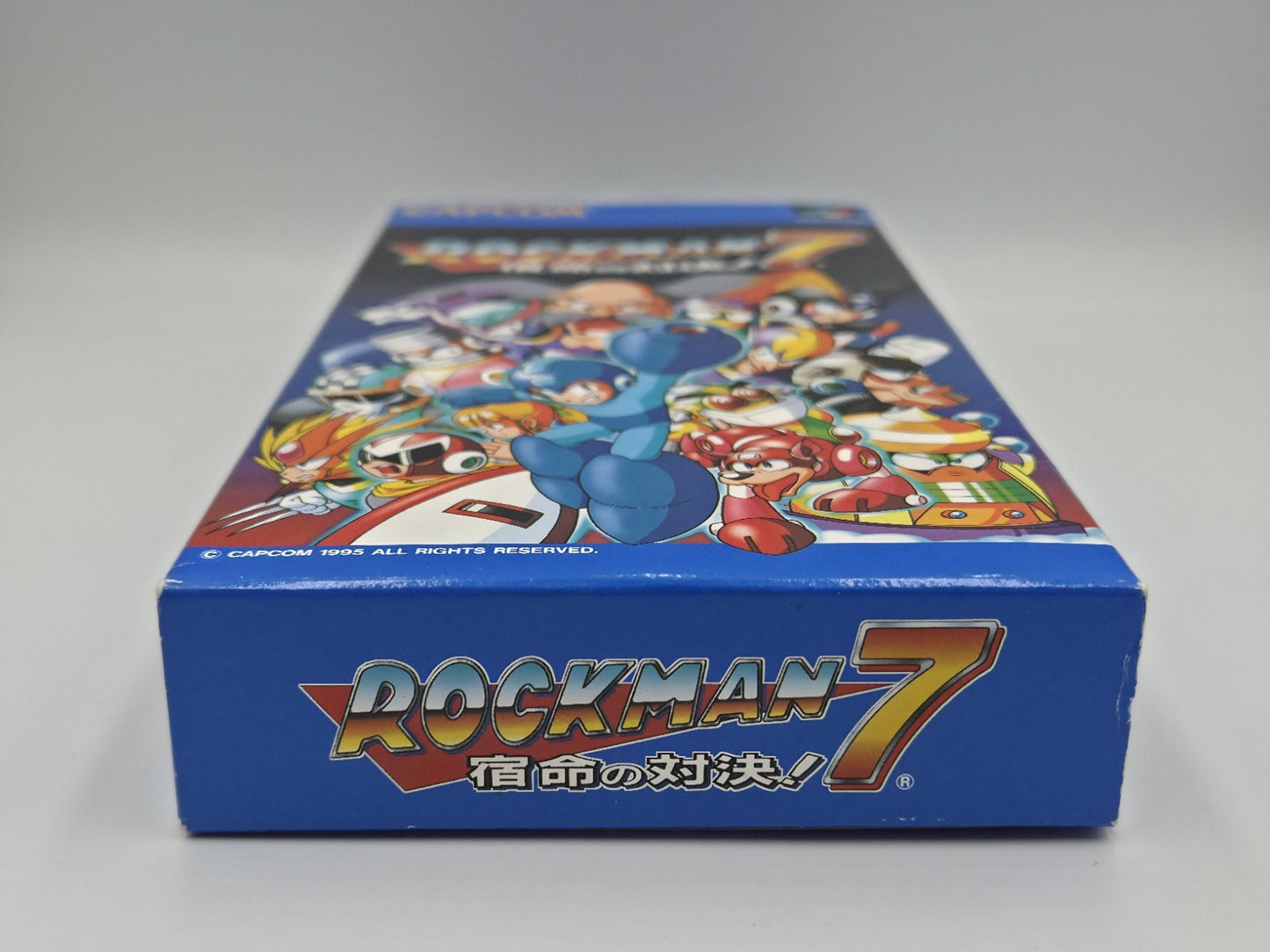 SFC Super Famicom Rockman 7 mit OVP und Anleitung Japan