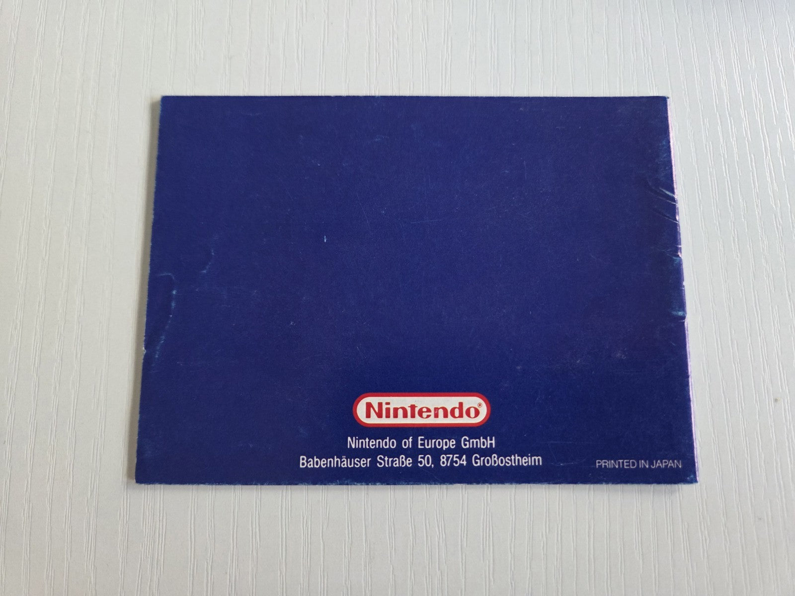 Nintendo Game Boy Classic Qix Spielanleitung Instruction Booklet NOE