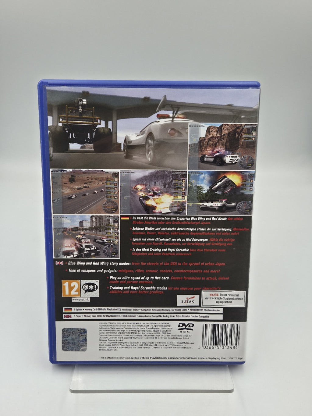 PS2 Playstation 2 Spiel World Super Police mit OVP + Anleitung Multilingual 