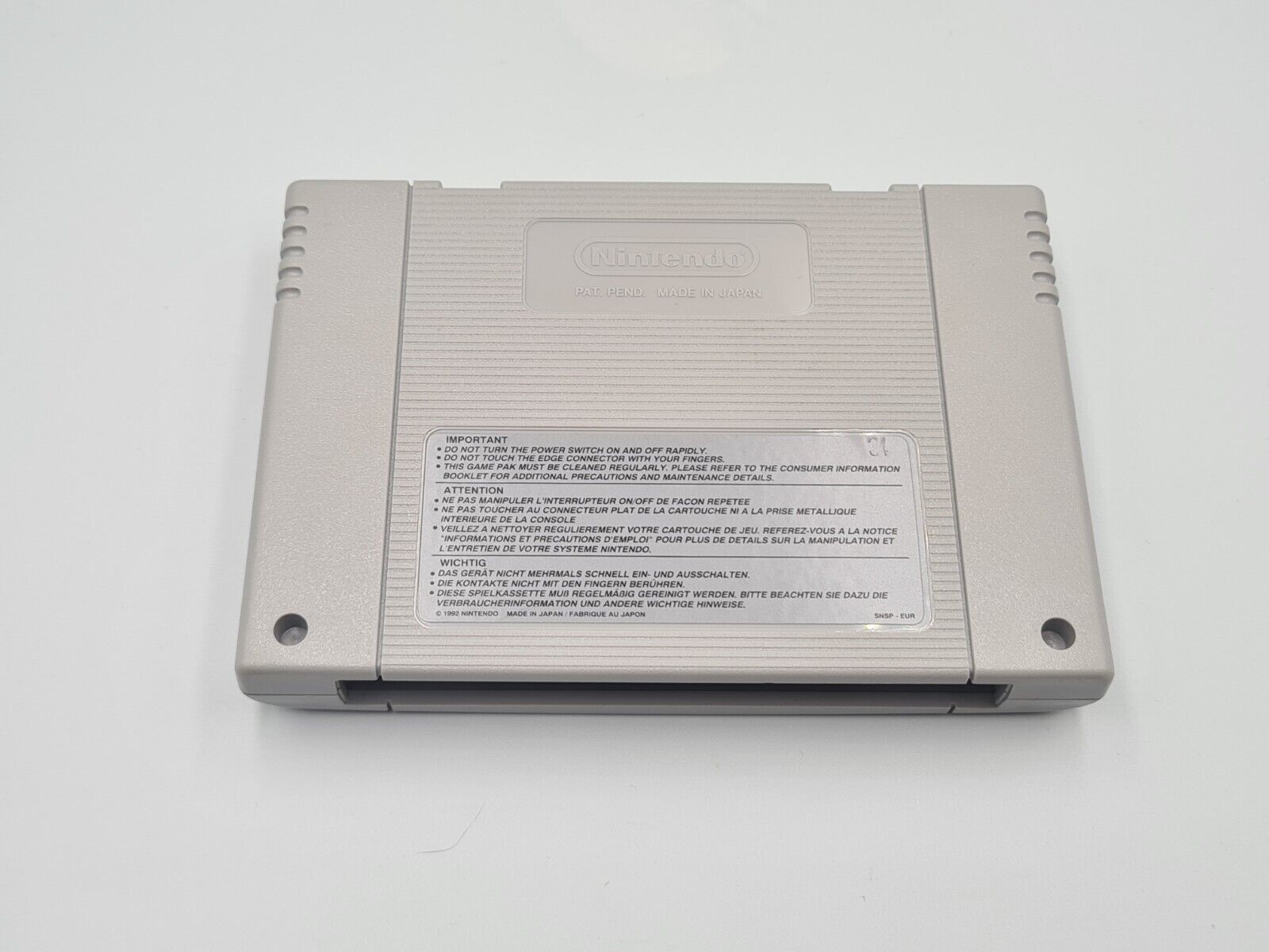 SNES Super Nintendo Earthworm Jim mit OVP und Anleitung EUR - T-Retro-Games 