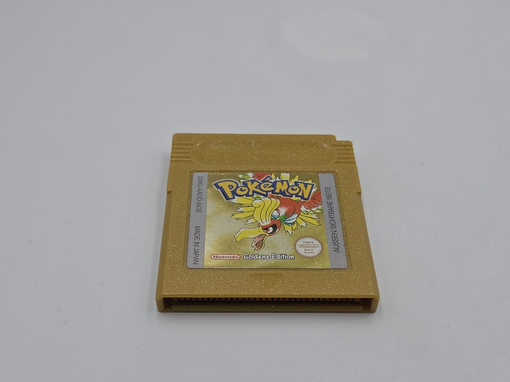 Nintendo Game Boy Color Spiel Pokemon Goldene Edition mit OVP und Anleitung NOE