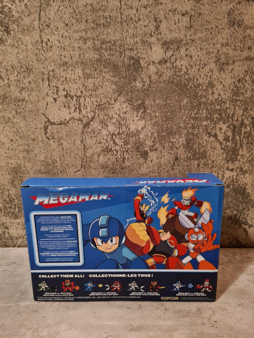 Jakks Mega Man vs. Fire Man Neu New - T-Retro-Games 