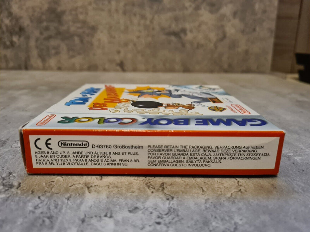Nintendo Game Boy Color Tom and Jerry Der Mausangriff + OVP und Anleitung EUR - T-Retro-Games 
