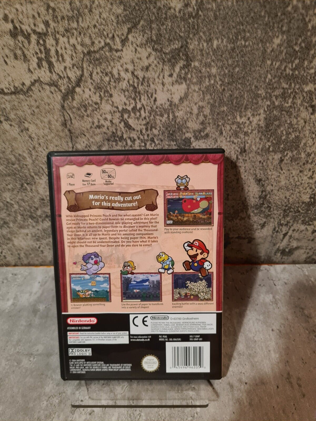 Nintendo GameCube Paper Mario The Thousand-Year Door mit OVP und Anleitung UKV - T-Retro-Games 