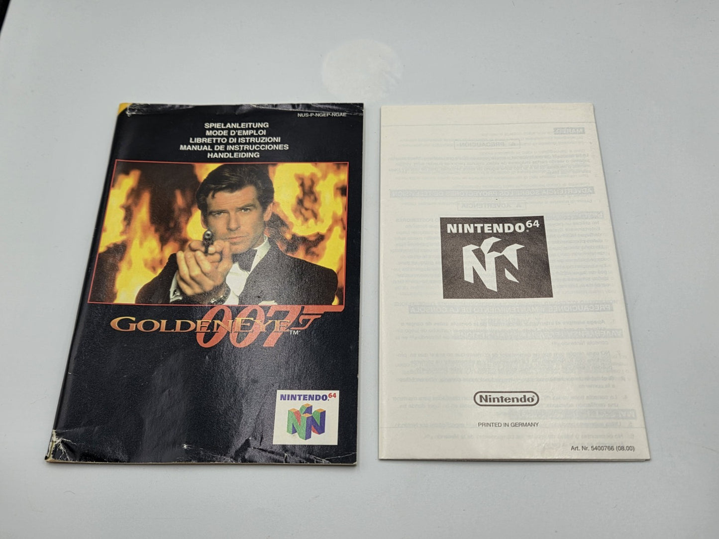 N64 Nintendo 64 GoldenEye 007 mit OVP und Anleitung EUR