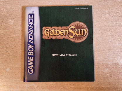 Nintendo Game Boy Advance GoldenSun Spielanleitung NOE