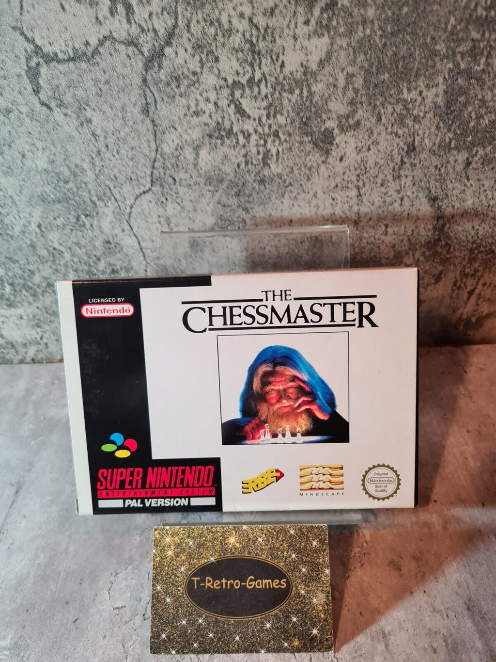 SNES Super Nintendo The Chessmaster mit OVP und Anleitung FRG - T-Retro-Games 