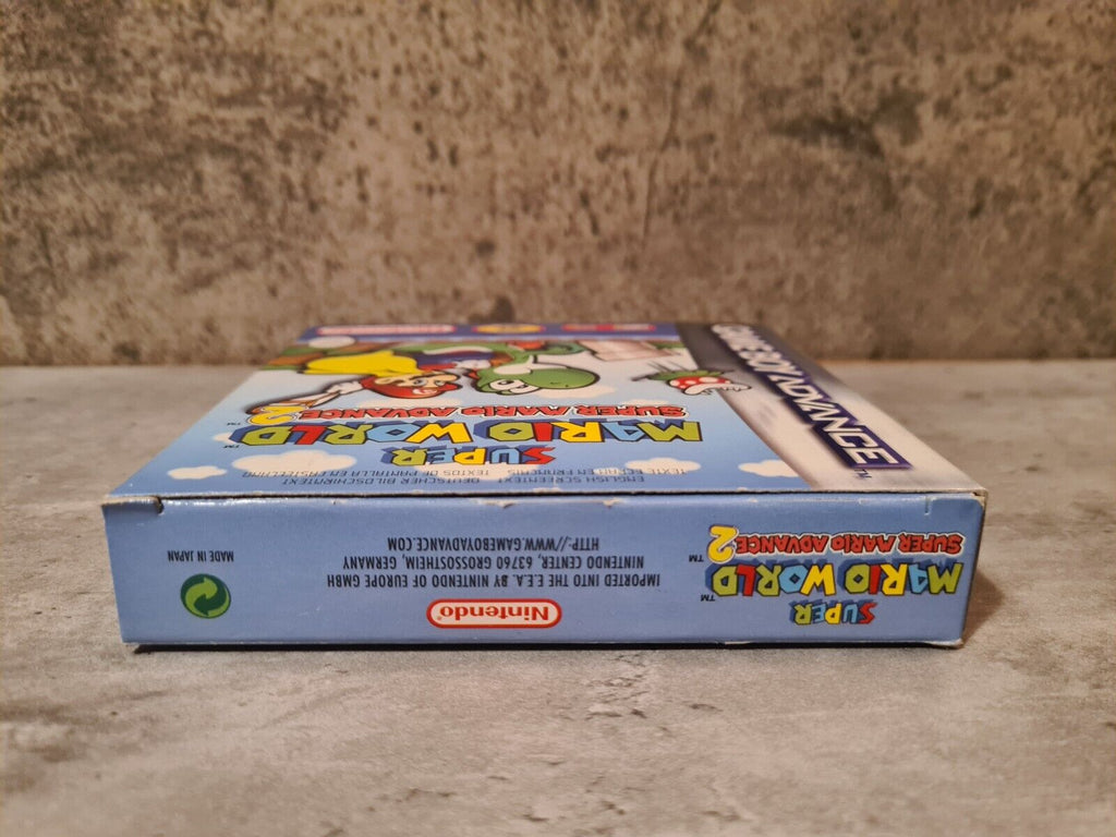 Nintendo Gameboy Advance Super Mario World Advance + OVP und Anleitung EUR - T-Retro-Games 