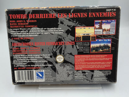 SNES Super Nintendo Choplifter III mit OVP und Anleitung FRG