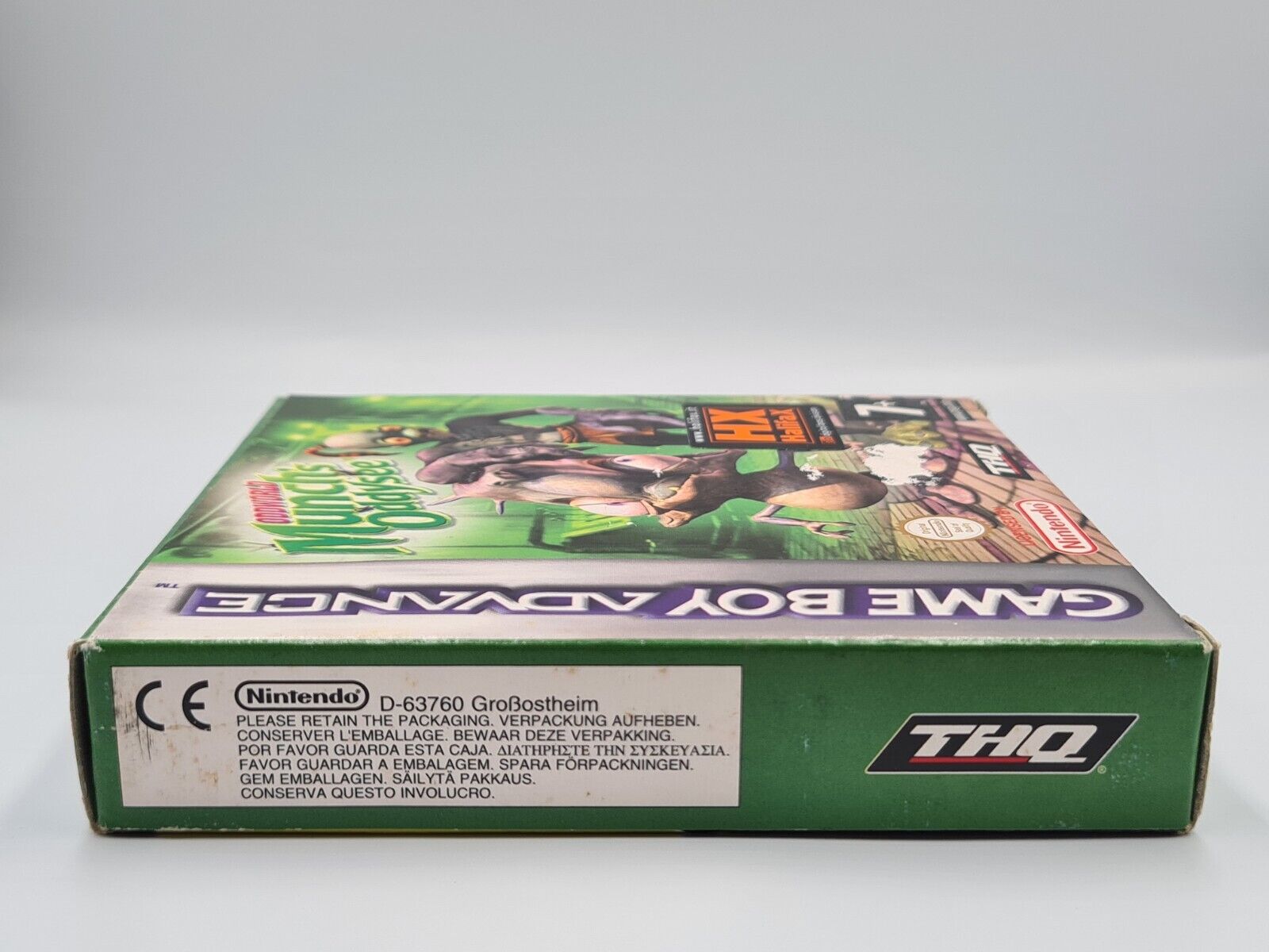 Nintendo Game Boy Advance Oddworld Munch's Odysee mit OVP und Anleitung EUR - T-Retro-Games 