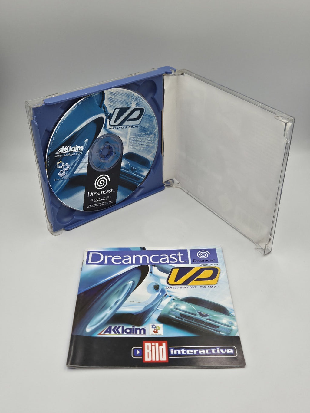 Sega Dreamcast Spiel Vanishing Point mit OVP und Anleitung Deutsch