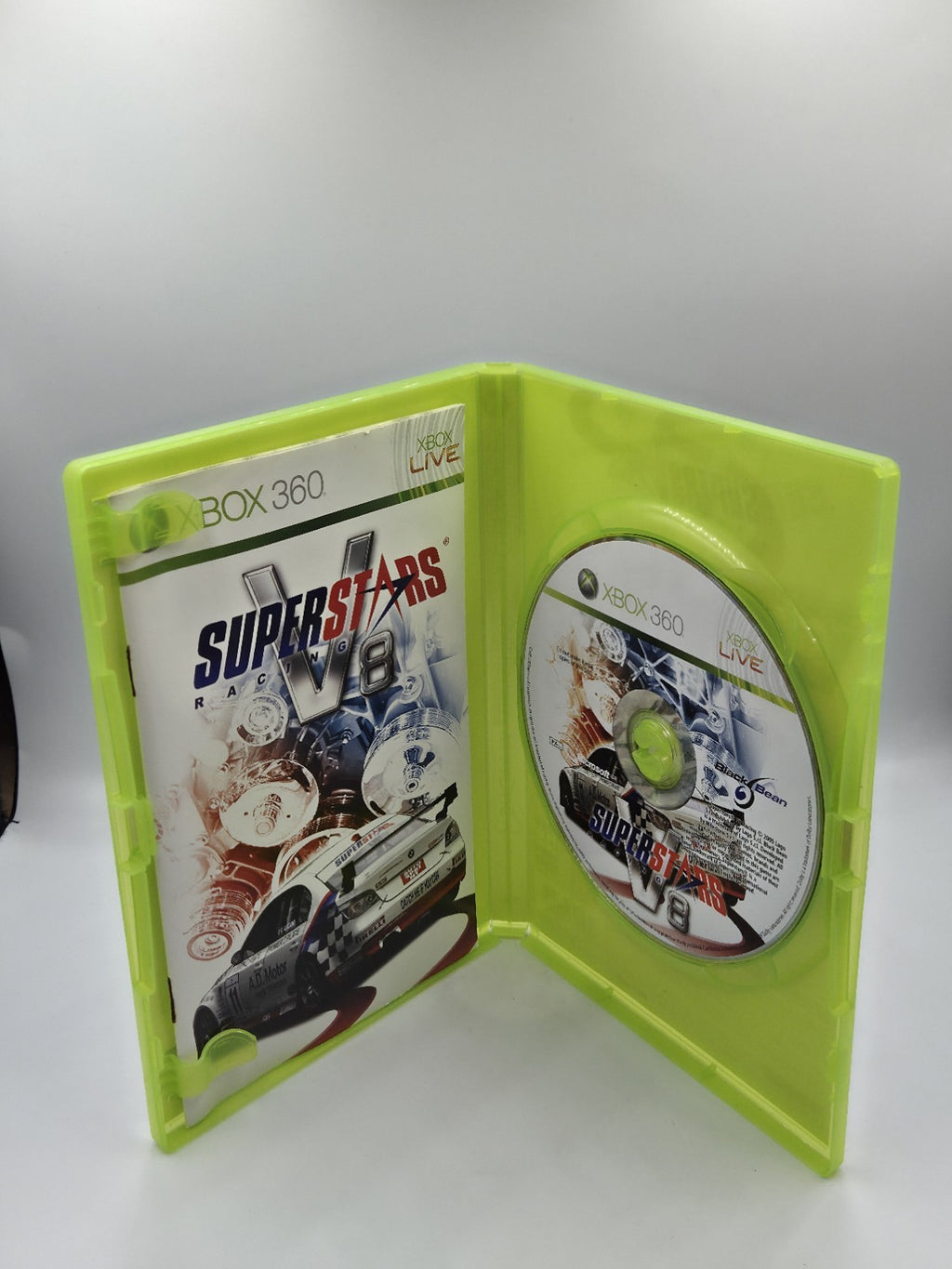 XBOX360 Spiel Superstars V8 Racing mit OVP und Anleitung Englisch
