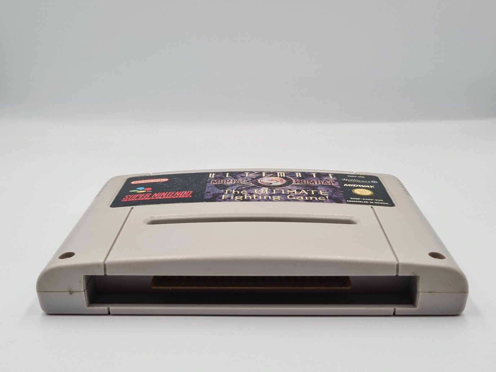 SNES Super Nintendo Ultimate Mortal Kombat Modul EUR - T-Retro-Games 