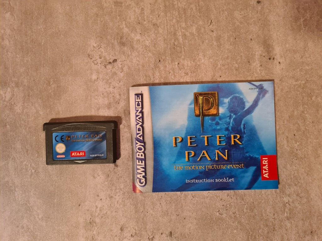 Gameboy Advance Peter Pan The Motion Picture Event mit OVP und Anleitung EUR - T-Retro-Games 