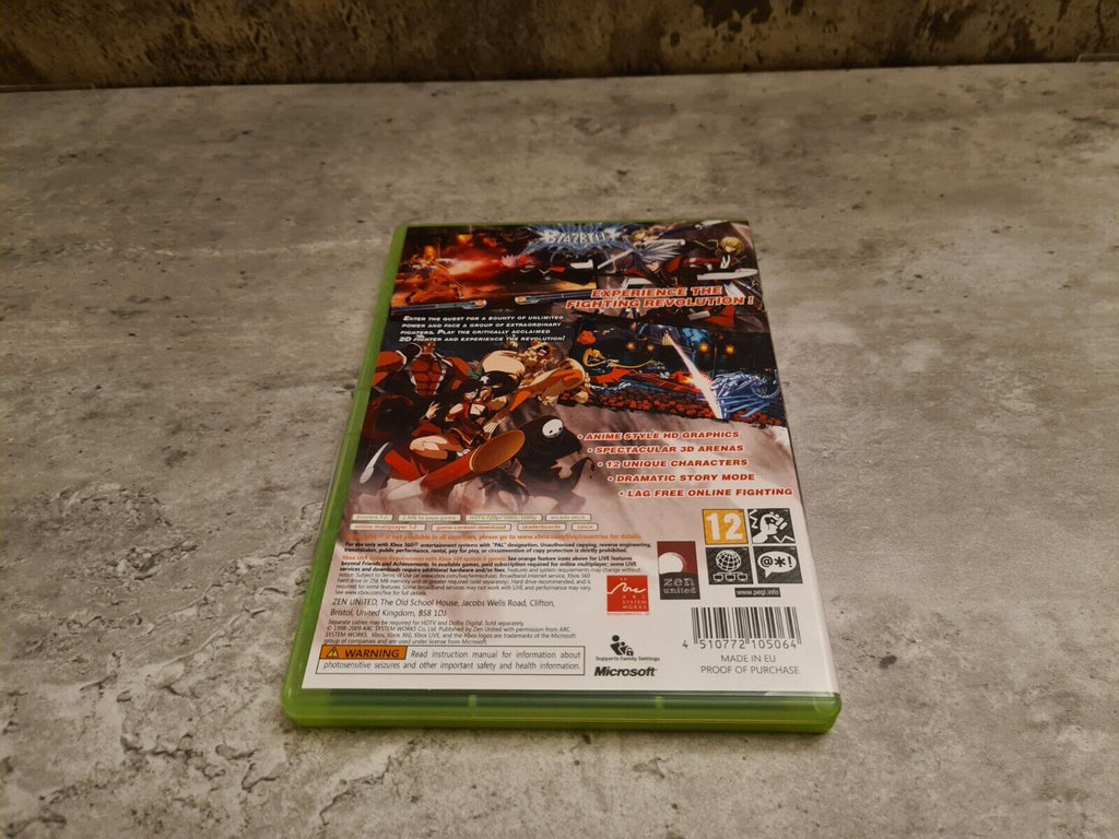 XBOX360 BlazBlue Calamity Trigger Limited Edition OVP - T-Retro-Games 
