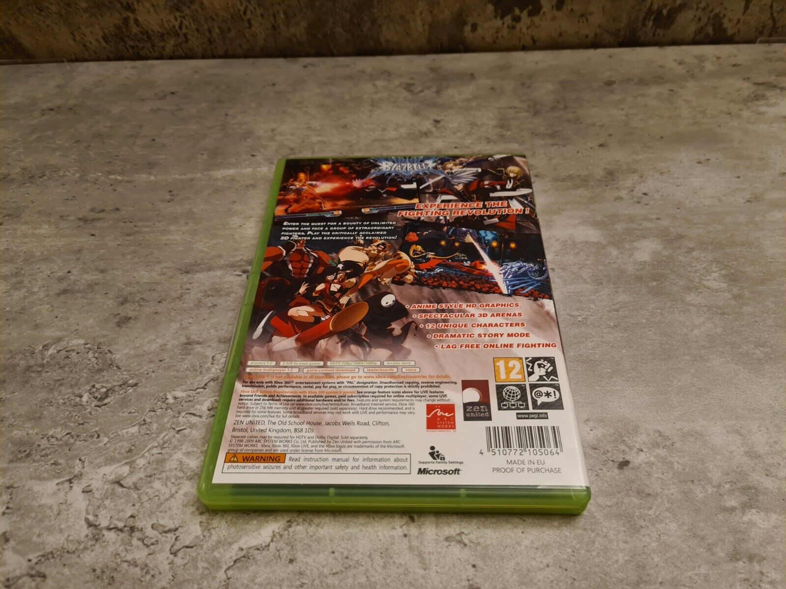 XBOX360 BlazBlue Calamity Trigger Limited Edition OVP - T-Retro-Games 