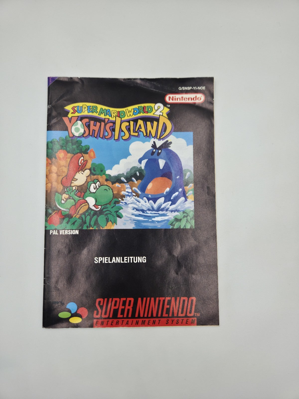 SNES Super Nintendo Super Mario World 2: Yoshi's Island mit OVP + Anleitung NOE