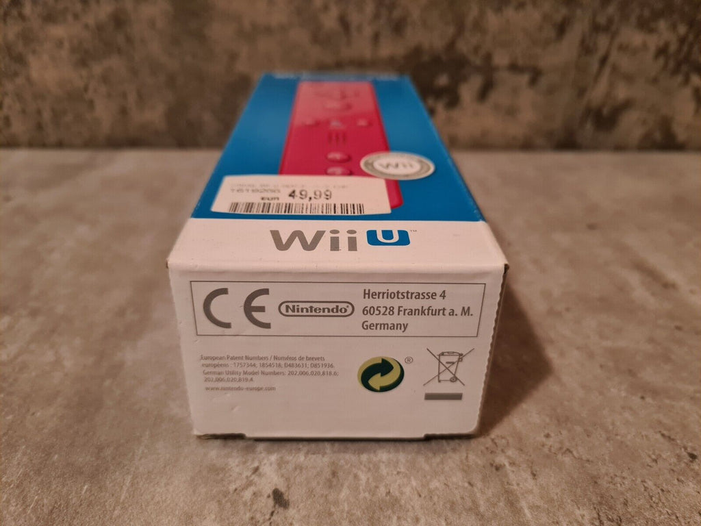 Nintendo Wii U Controller Remote Plus Pink - T-Retro-Games 