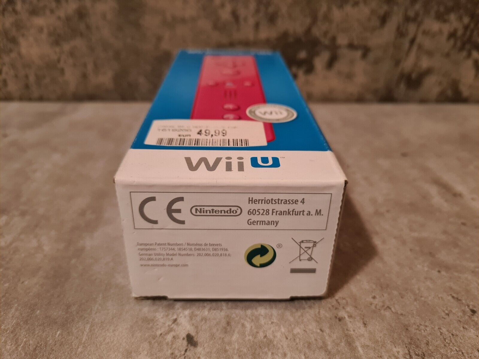 Nintendo Wii U Controller Remote Plus Pink - T-Retro-Games 