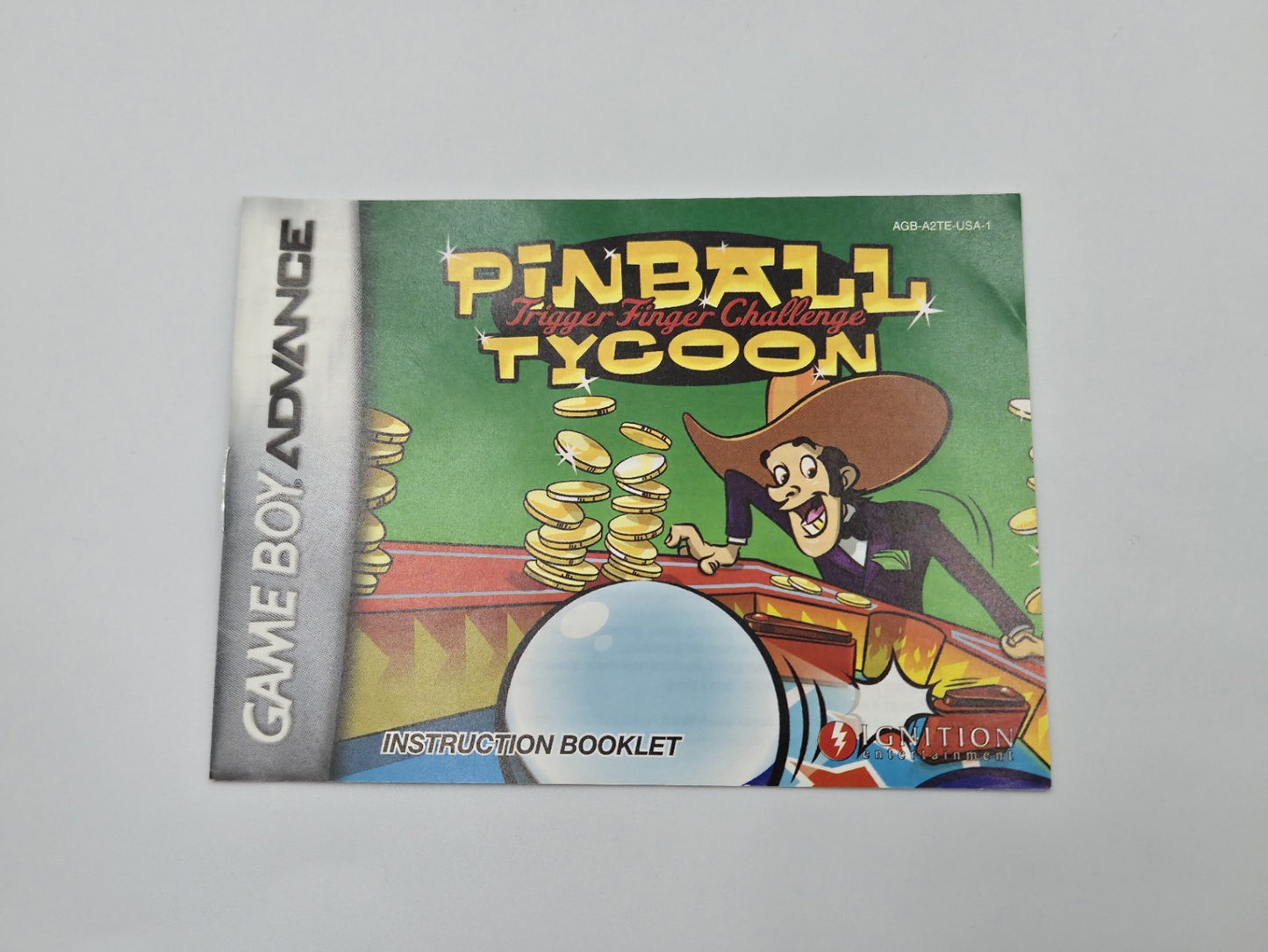 Nintendo Game Boy Advance Pinball Tycoon mit OVP und Anleitung USA