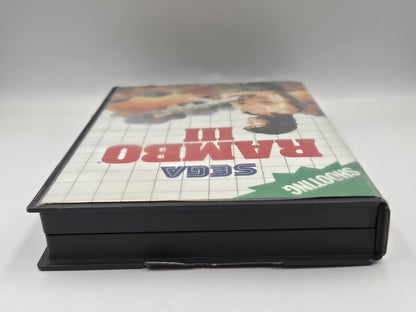 Sega Master System Spiel Rambo III mit OVP und Anleitung Multi Language 