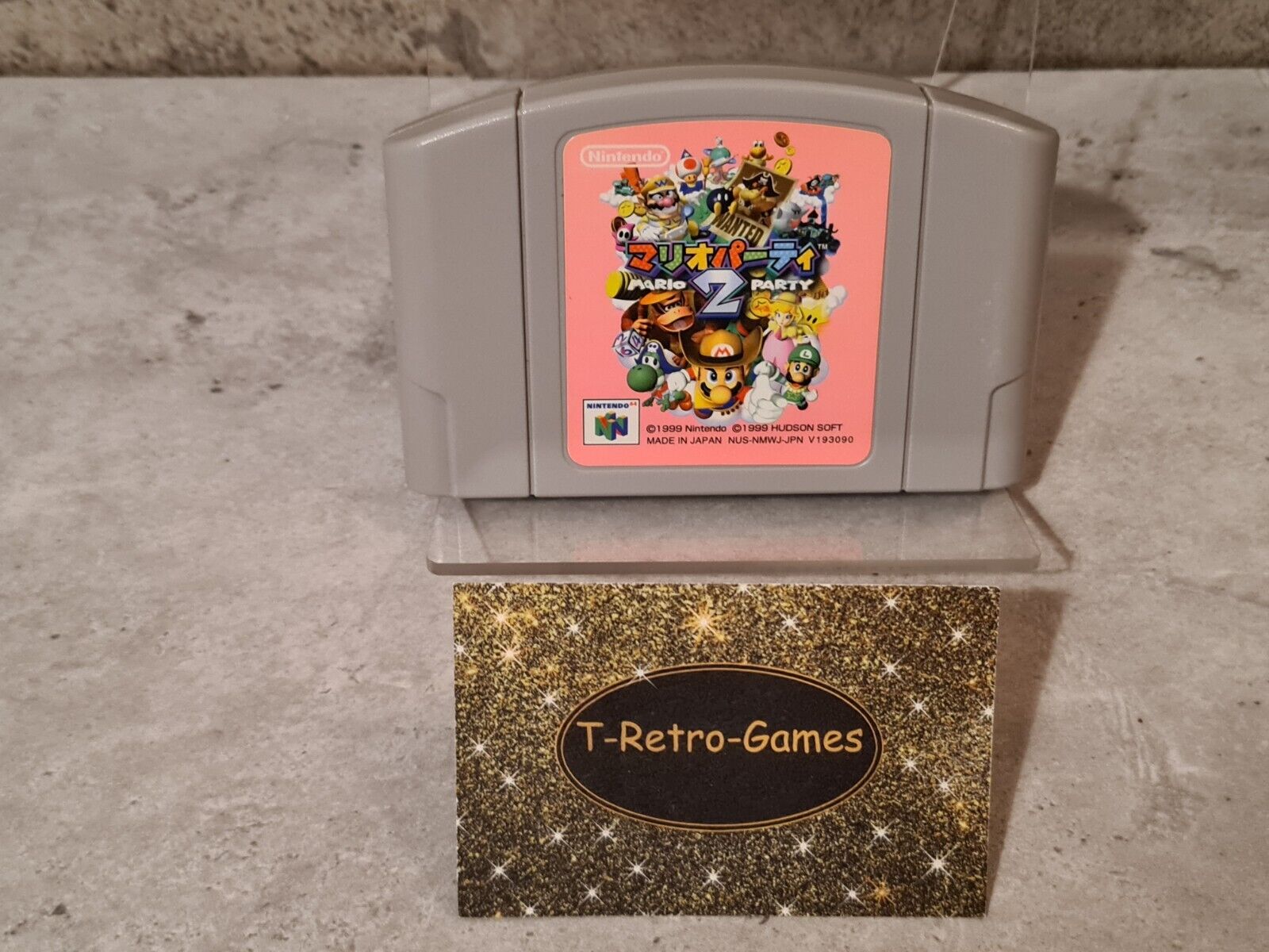 N64 Nintendo 64 NTSC-J Mario Party 2 Japan Modul - T-Retro-Games 