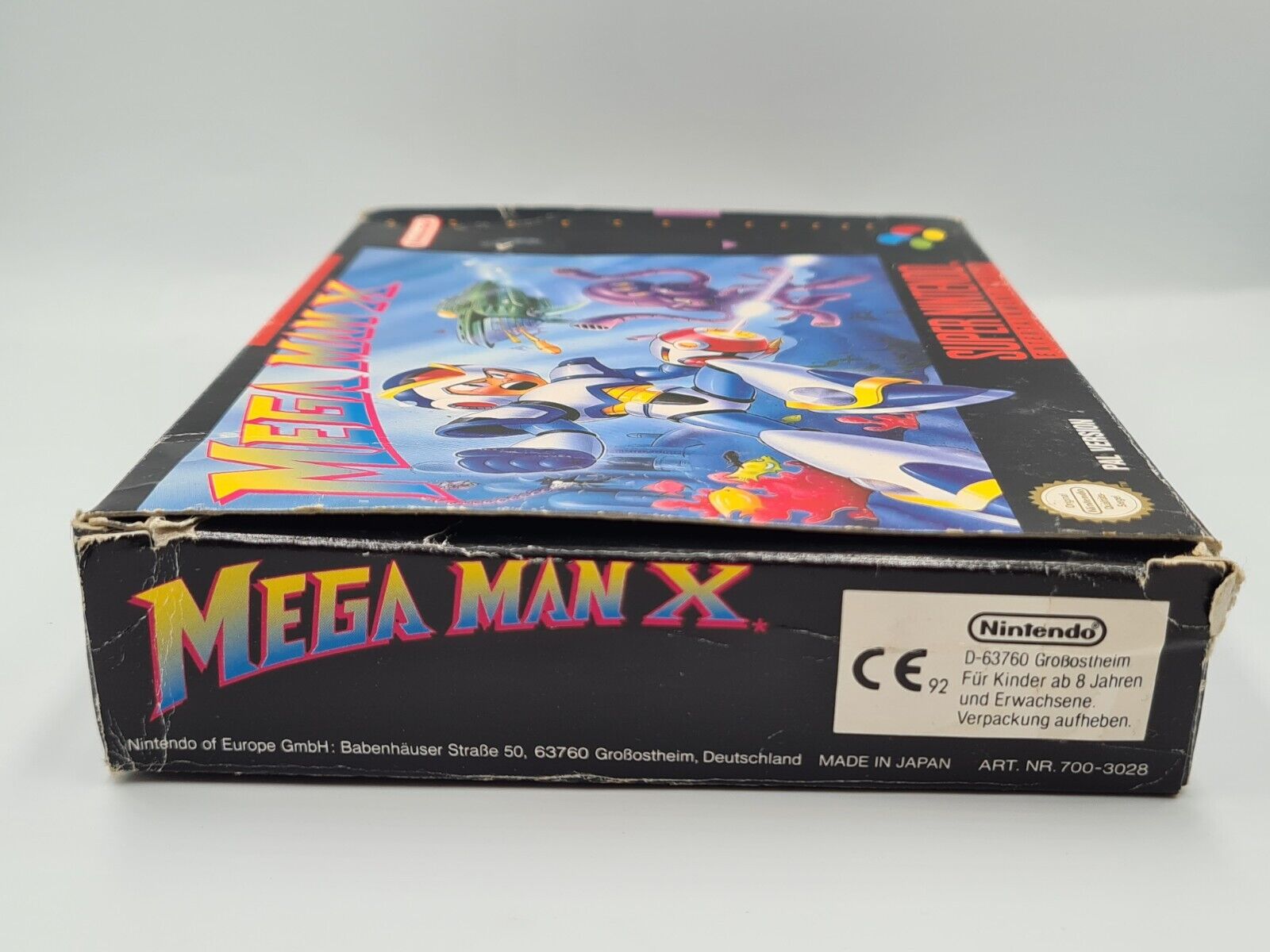 SNES Super Nintendo Mega Man X mit OVP und Anleitung NOE - T-Retro-Games 