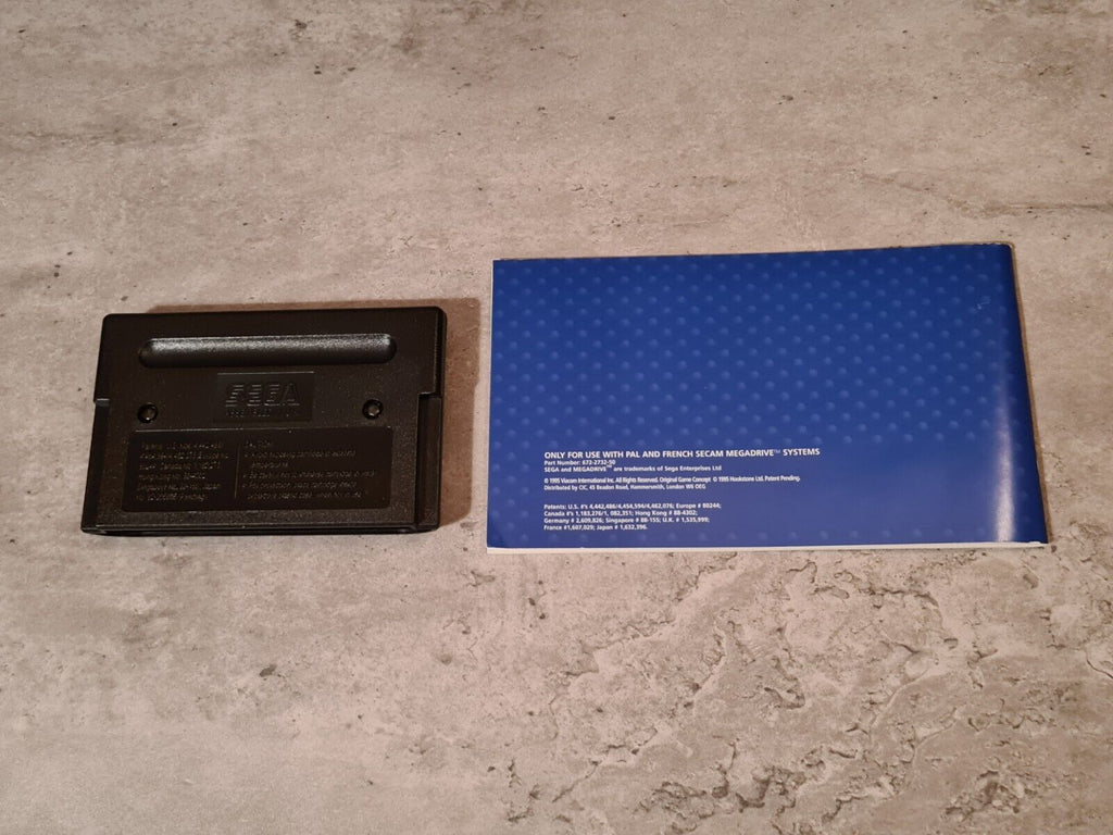 Sega Mega Drive Spiel Zoop mit OVP und Anleitung Multi Language - T-Retro-Games 