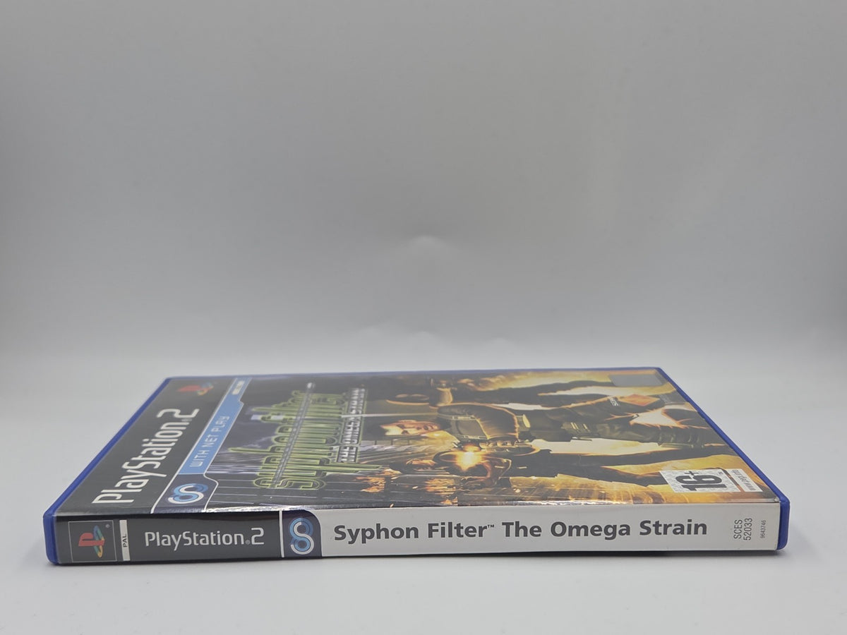 PS2 Playstation 2 Spiel Syphon Filter The Omega Strain+ OVP + Anleitung 