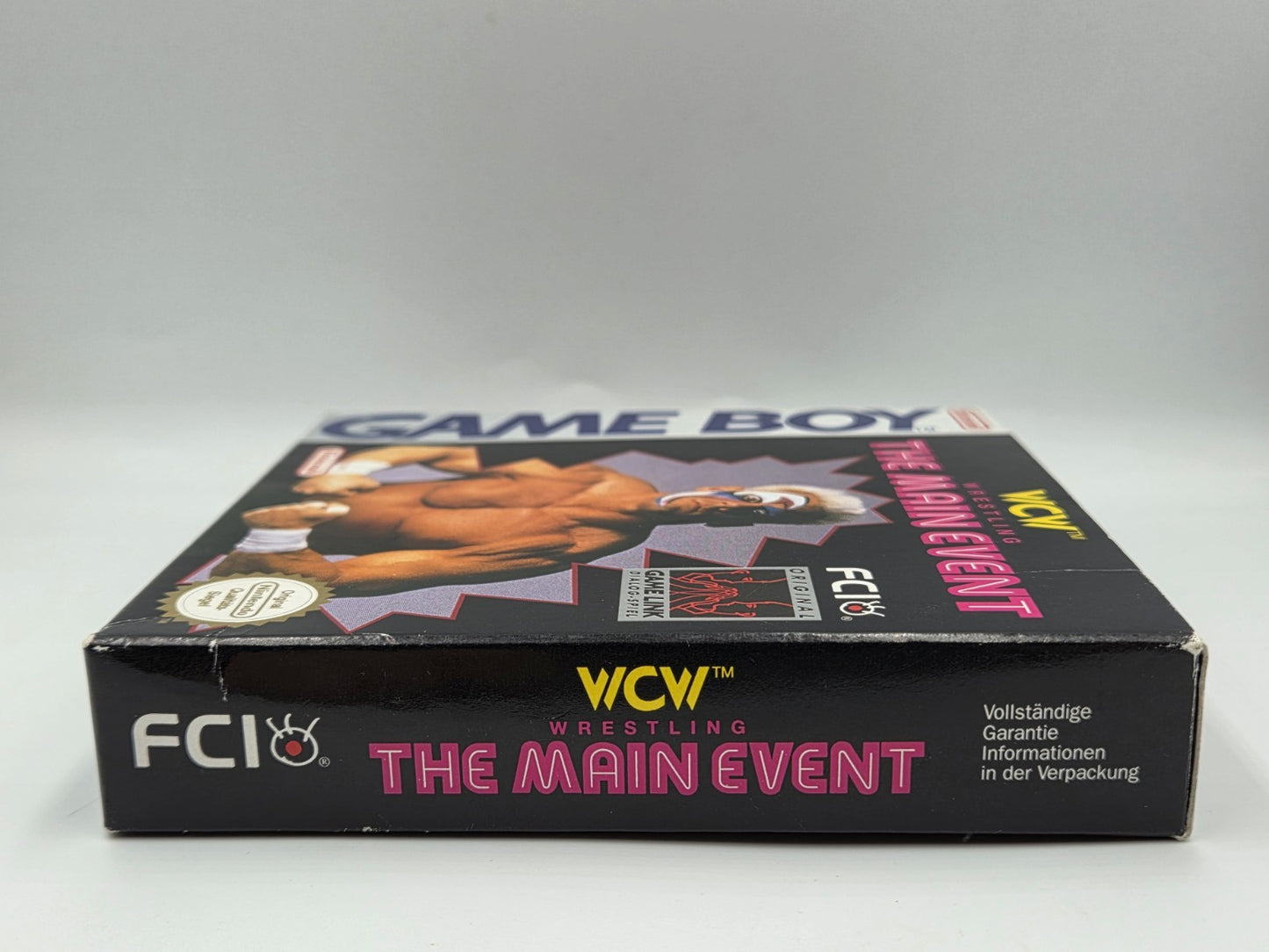 Nintendo Game Boy Classic Spiel WCW The Main Event mit OVP und Anleitung USA