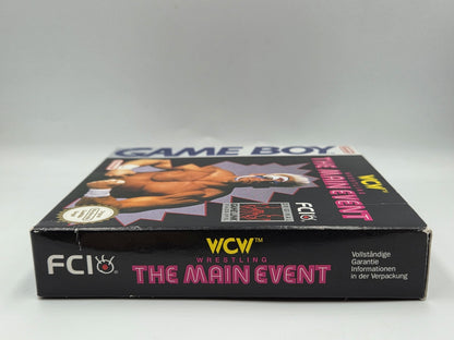 Nintendo Game Boy Classic Spiel WCW The Main Event mit OVP und Anleitung USA