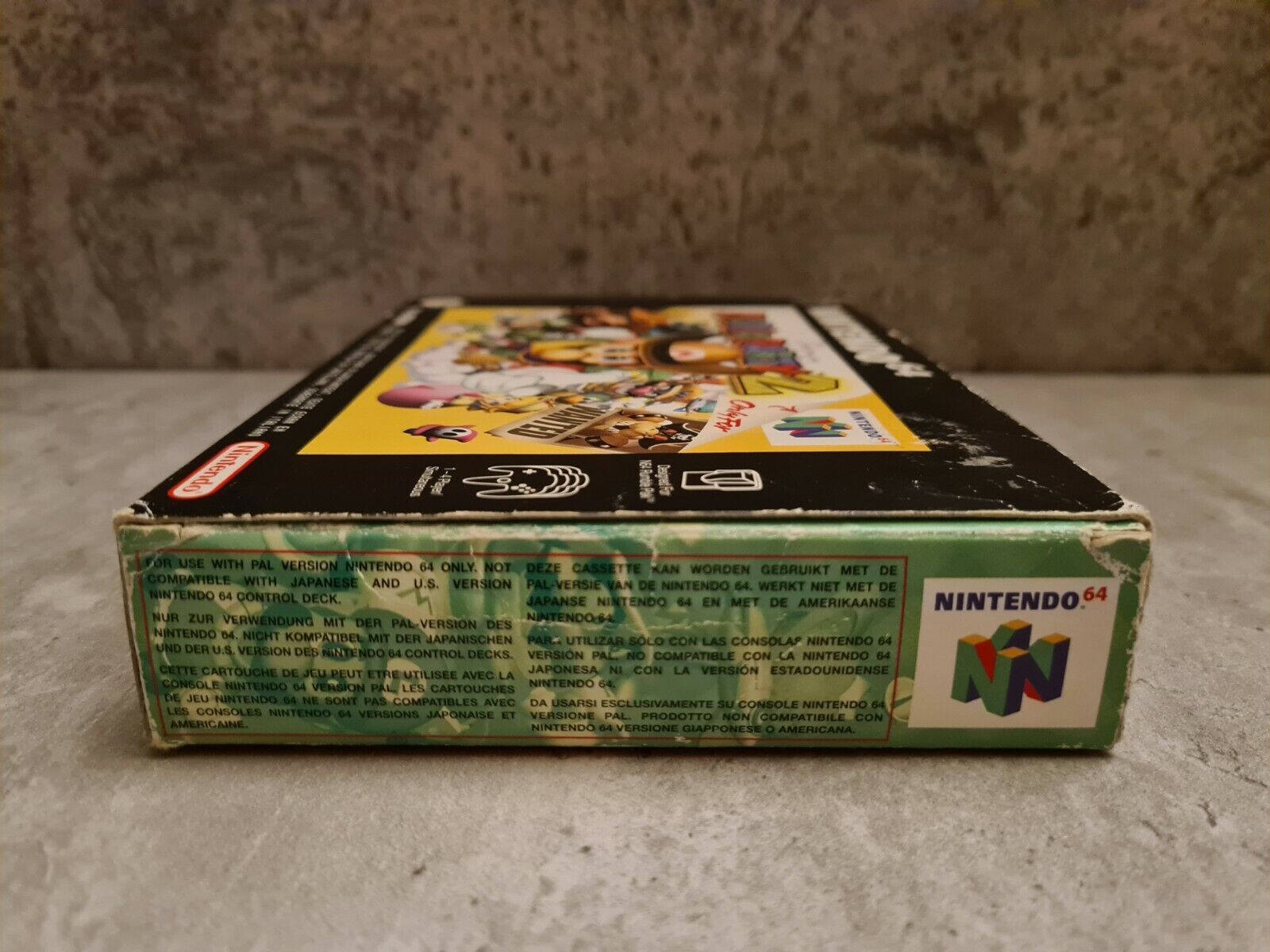 N64 Nintendo 64 Mario Party 2 mit OVP und Anleitung EUR - T-Retro-Games 