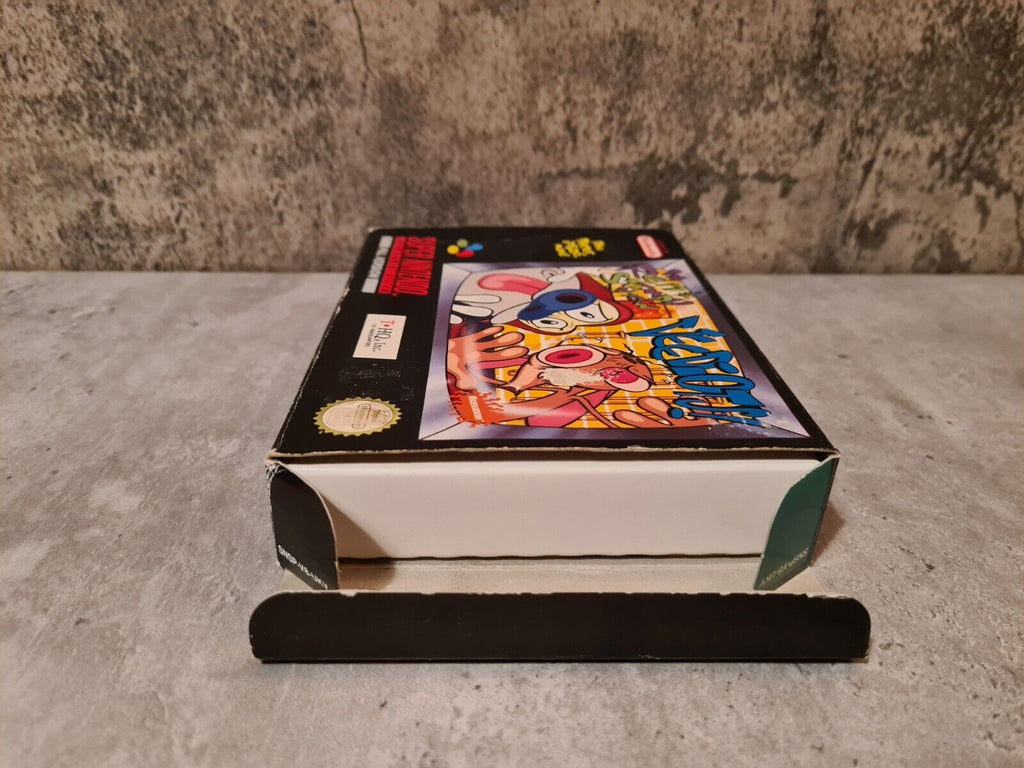SNES Super Nintendo The Ren & Stimpy Show Veediots! mit OVP und Anleitung UKV - T-Retro-Games 