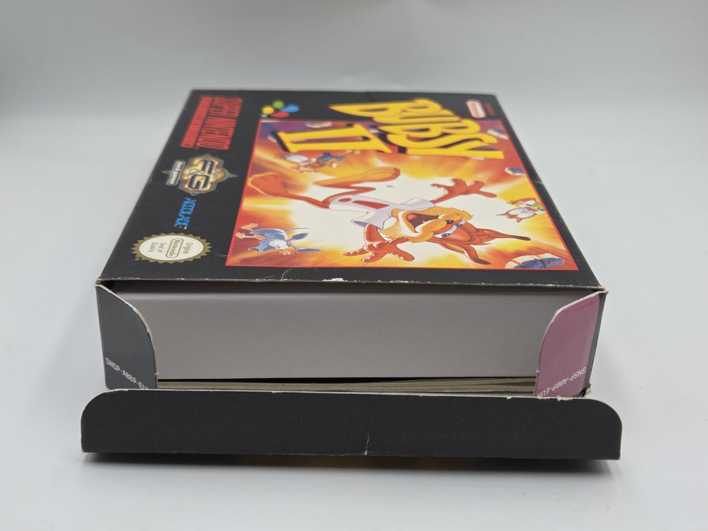 SNES Super Nintendo Spiel Bubsy II mit OVP und Anleitung EUR