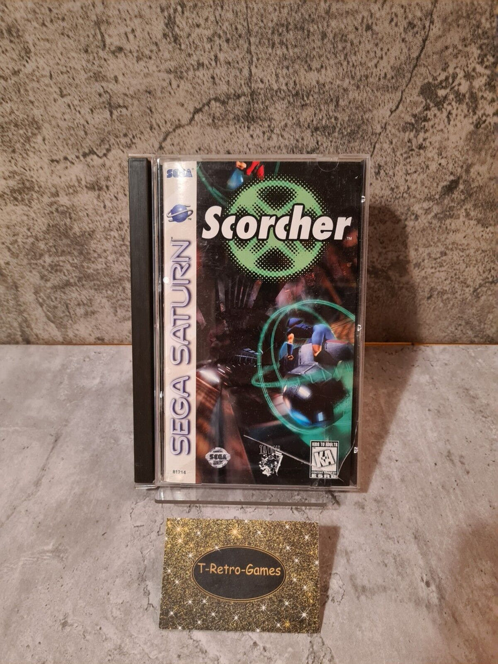 Sega Saturn Scorcher mit OVP und Anleitung NTSC-USA - T-Retro-Games 