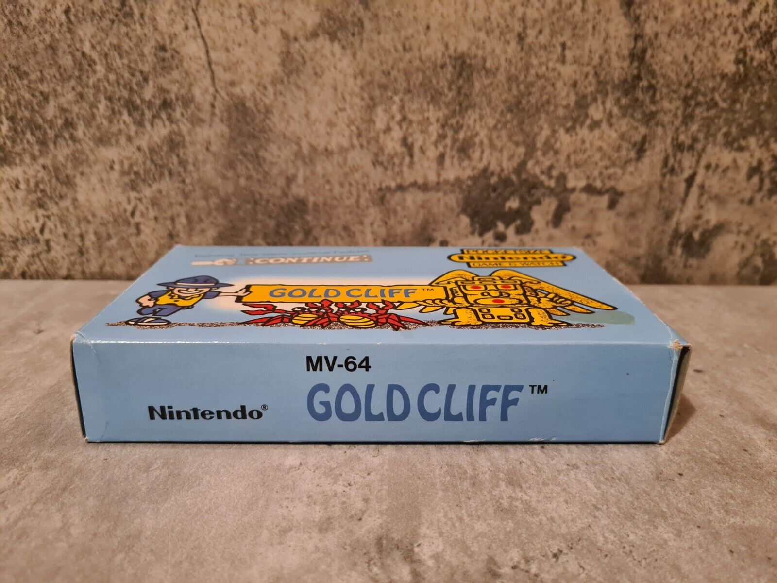 Nintendo Game & Watch Gold Cliff OVP MX-64 - T-Retro-Games 