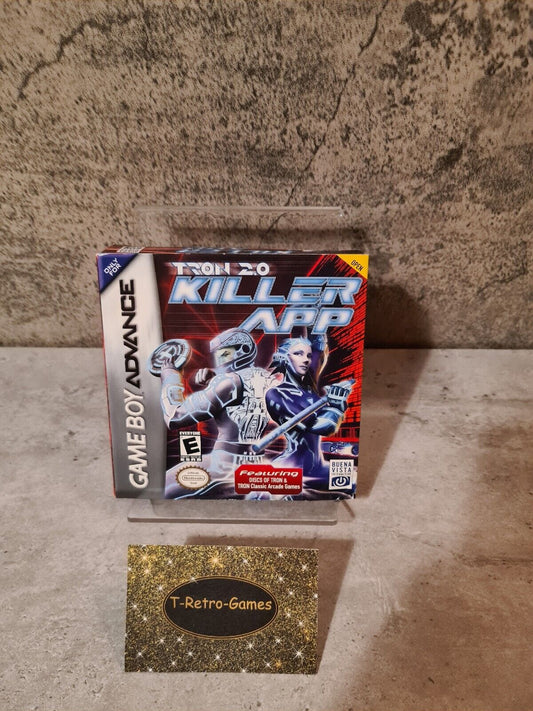 Nintendo Gameboy Advance Tron 2.0 Killer APP mit OVP und Anleitung + Poster USA - T-Retro-Games 