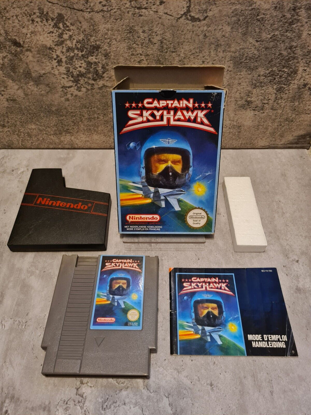 NES Captain Skyhawk mit OVP und Anleitung FAH - T-Retro-Games 