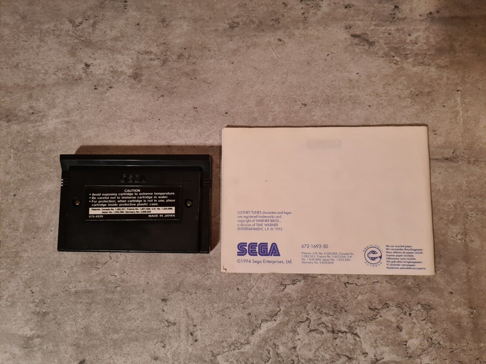Sega Master System Daffy Duck in Hollywood mit OVP und Anleitung Multi Language - T-Retro-Games 