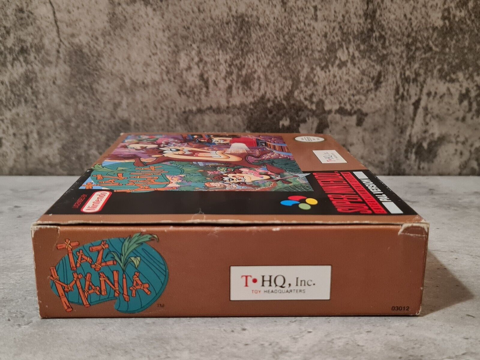 SNES Super Nintendo Taz Mania mit OVP und Anleitung UKV - T-Retro-Games 