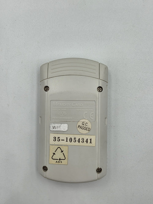 DC Dreamcast Memory Card Performance 